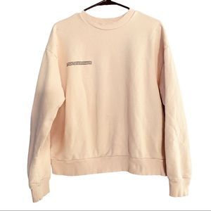 PANGAIA light Pink Pull Over Sweater